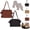 #a, variant on Lay-Flat Drawstring Tote, Large Zippered Foldable Tote Bag, Open Flat Travel Organizer Shoulder Bag for Gym Picnic