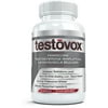 Testovox Testosterone Booster & Muscle Builder Supplement | Enhance Libido & Strength, 60 Capsules