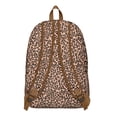 thumbnail image 3 of Durable student backpack featuring classic cheetah pattern and adjustable S-shaped shoulder straps for comfort., 3 of 5
