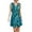 Green Womens Summer Dress, variant on USSUMA Sundresses for Women Casual Summer Sexy Belted Zip Up Short Hawaiian Tropical Print Mini Womens Shirt Dresses Beach V Neck Sleeveless Plus Size Wedding Guest Sun Dress