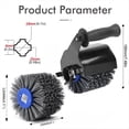 thumbnail image 3 of Handheld Linear Polishing Machine Parts Angle Grinder Conversion Handle for 120x100x19mm Wire Drawing Wheel Brush M10, 3 of 8