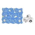 thumbnail image 3 of figatia Children's Space Themed Rail Car Building Toys Brain Development Track Game Set 13pcs, 3 of 9