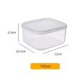 thumbnail image 2 of 2pcs Boîte de Stockage des Aliments Réfrigérateur Cas Fruits Bac à Légumes, 2 of 5