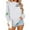 White, variant on SDNall Womens Christmas Print Crewneck Sweatshirt, Long Sleeve Holiday Pullover Top