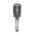 thumbnail image 1 of Microphone Shape Shower Head Hot J9, 1 of 6