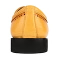 thumbnail image 6 of LIBERTYZENO Men Oxford Style Adult Dress Shoes Mustard 9, 6 of 7