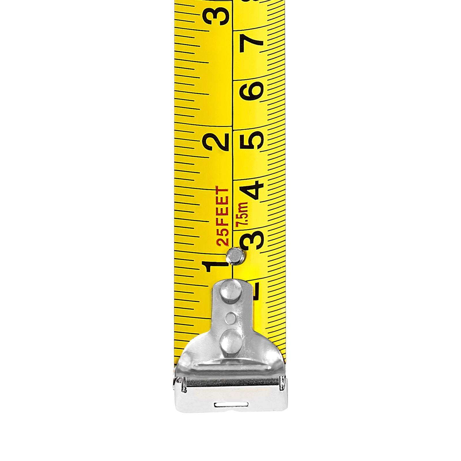 Dranite 25-Foot Tape Measure Retractable, ABS Material with Imperial/Metric