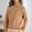 Camel 12, variant on Turtleneck Sweater Women Chunky Long Sleeve Knitted Pullover Sweaters Oversized High Low Hem 2025 Fall Winter Trendy Jumper Top Light Brown 12