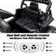 thumbnail image 5 of Camión eléctrico para niños 12V con control remoto parental, SUV con suspensión de resorte, luces LED, puerto AUX, reproductor MP3, 5 of 6
