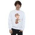 thumbnail image 2 of Looney Tunes Mens Elmer Fudd Distressed Sweatshirt, 2 of 3