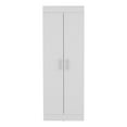 thumbnail image 1 of Pemberley Row Engineered Wood White Pantry Cabinet 66.8" Unassembled, 1 of 5