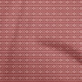 thumbnail image 1 of oneOone Rayon Red Fabric Tribal Craft Projects Decor Fabric Printed By The Yard 56 Inch Wide, 1 of 5