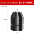 thumbnail image 5 of Portabrocas Brocas sin llave Collet Fixture Tools Autoapriete manual (0,8-10 mm), 5 of 5