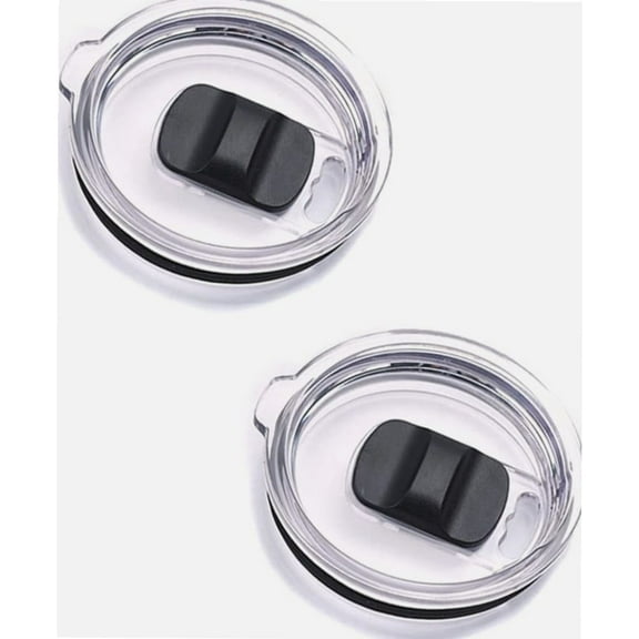 20/30 Oz Tumbler Lids - Fits For Yeti Rambler,Ozark Trail,Or Old Style Rtic Coffee Tumbler - Magnetic Slider Replacement Lid-Spill Proof Slider (30oz-2pcs)