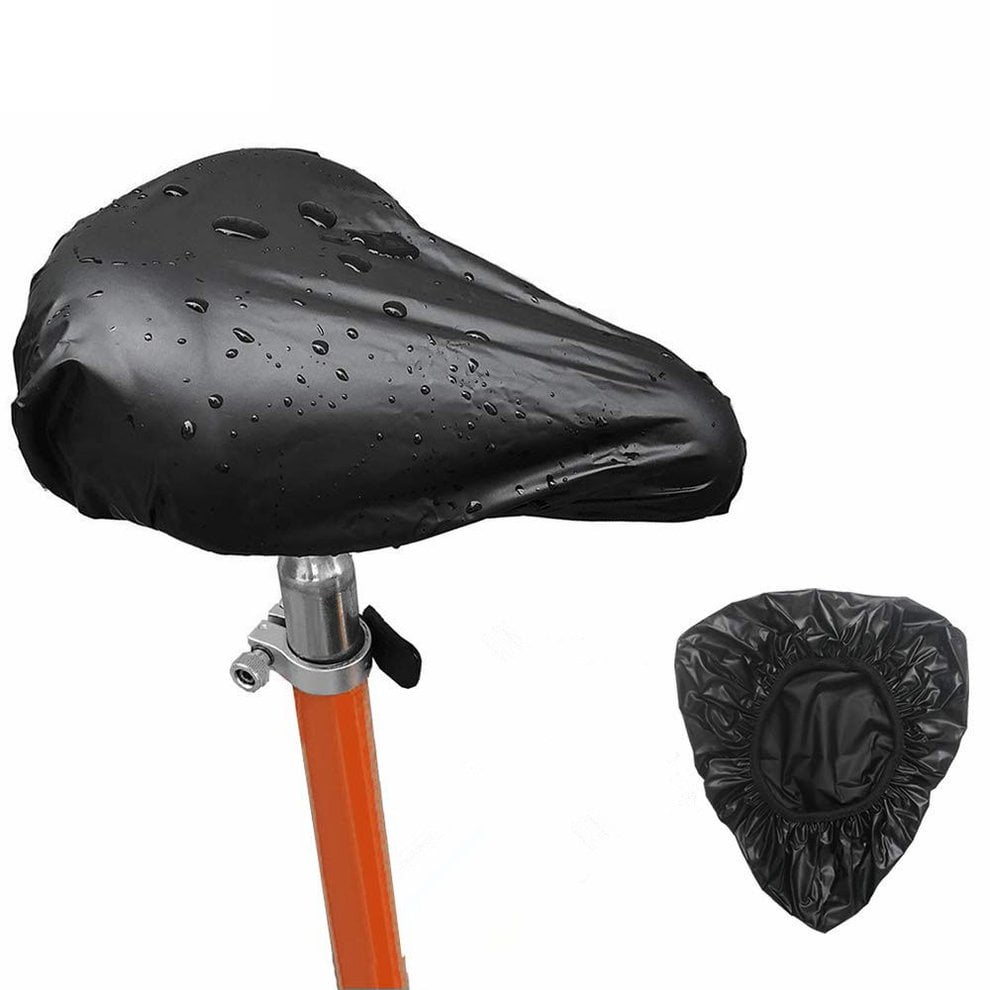 Known Bicycle Saddle Waterproof Cover Bicycle Seat Cushion Pvc Black Waterproof Seat Cover Bicycle Seat Bicycle Mat