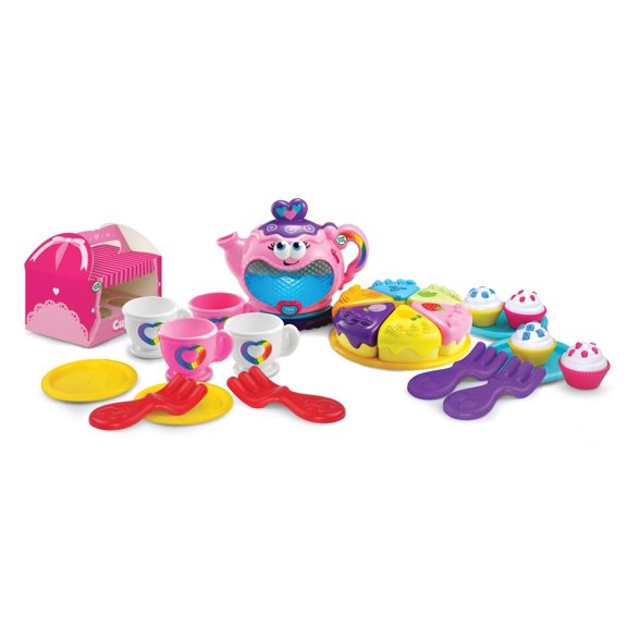 LeapFrog Musical Rainbow Tea Party Deluxe Tea Set, Walmart Exclusive