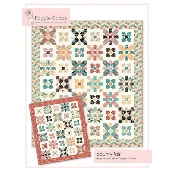 County Fair Quilt Pattern by Poppie Cotton