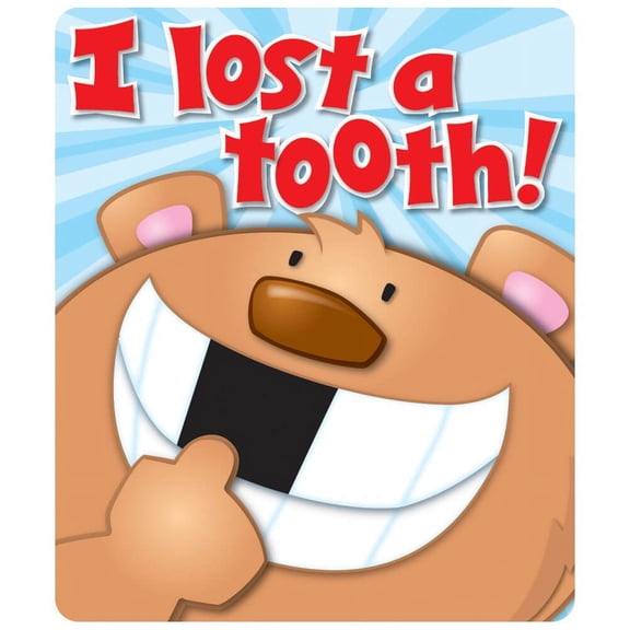Carson Dellosa Education I Lost a Tooth Motivational Stickers (24)