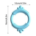 thumbnail image 2 of Chew Rings Chew Strong Rubber Ring Heavy Duty Tough Puppy Teether Duraable Training For Medium Breed Large Aggressive Chewers Outdoor Play Tug for Dogs Indestructible Small Dog Squeaky Durable Easter, 2 of 5