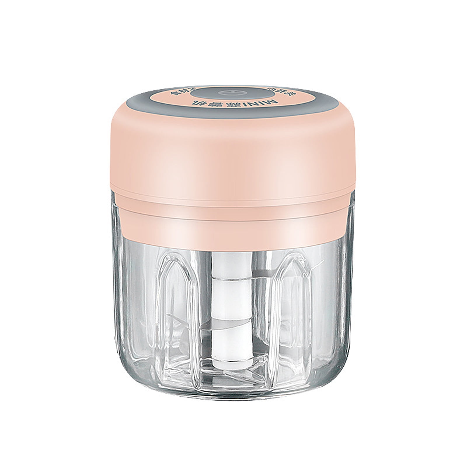 Mini Garlic Grinder Electric Garlic Chopper Cordless Food Fruit