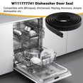 thumbnail image 4 of Junta de puerta para lavavajillas Lusperi W11177741 para Whirlpool, 4 of 7