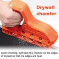 thumbnail image 3 of ABS Plasterboard Chamfering Planer Wood Edges Trimming Tool Tilt Angle Ceiling Decorative Planer with Stainless Steel Blade, 3 of 5