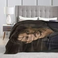 thumbnail image 4 of Johnny Depp Blanket Bedding Fleece Blanket Soft Throw Blankets Lightweight Anti-Static Blanket - 3 Sizes, 4 of 5