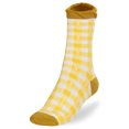 thumbnail image 4 of Socksmile Women's Ladies Value Classic Casual Cotton Crew Socks 6 Pairs 9-11 (Argyle Checker), 4 of 8