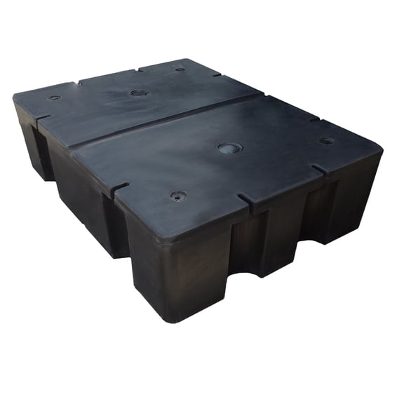 36 in. x 48 in. x 12 in. Foam Filled Dock Float Drum distributed by Multinautic