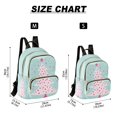 thumbnail image 3 of JIALIOU Mini Backpack Purse for Women Quilted Casual Daypack Small Travel Shoulder Bag, Starry Christmas Tree, 3 of 7