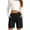 0_@Black453, variant on Kiijoy Girls Athletic Cargo Shorts Summer Casual Drawstring Shorts, Black, Sizes 2-15