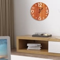 thumbnail image 4 of VIFERR Wall Clock Round Shape Wall Clock European Retro Style Decorative Hanging Clock for Home Office Bar, 4 of 8