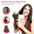 thumbnail image 6 of Hair Dryer & Volumizer Hot Air Brush,Electric Blow Dryer Rotating Brush with Curling Iron Function Nutrexl, 6 of 8