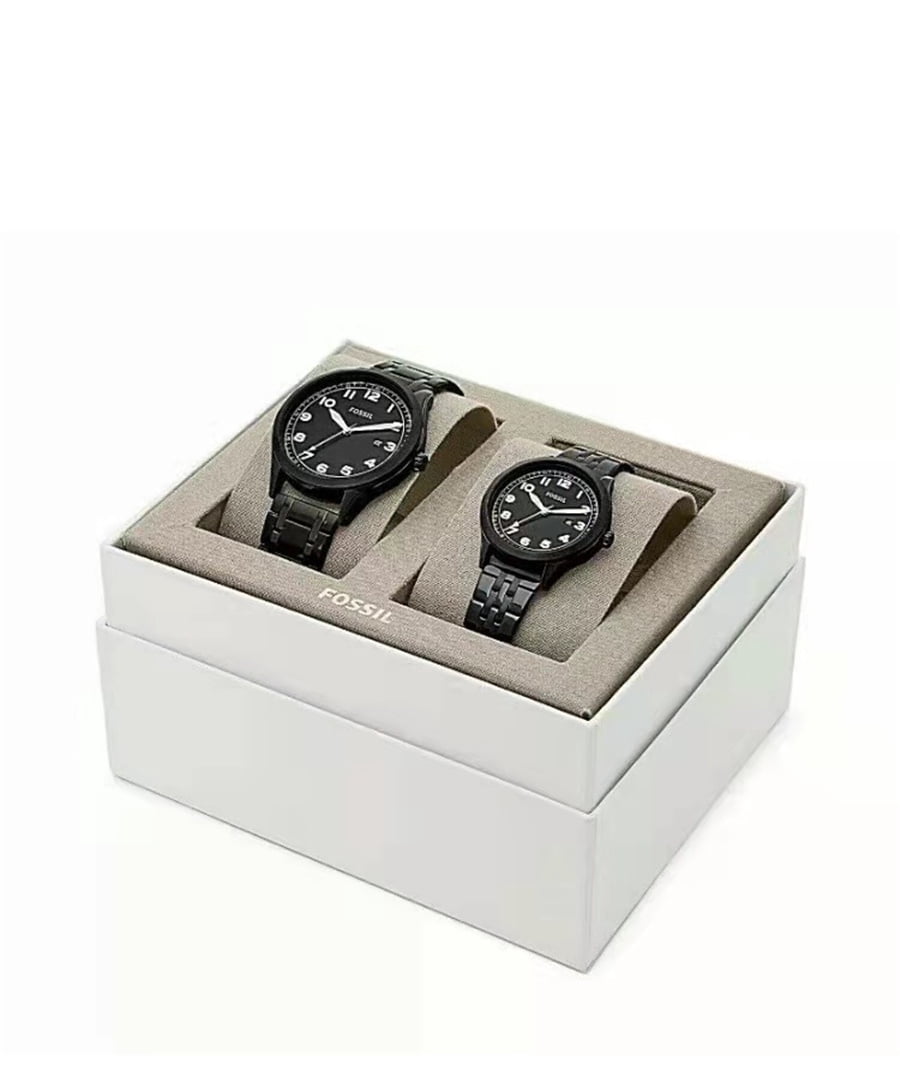 FOSSIL BQ2471SET Black Stainless Steel 