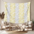 thumbnail image 2 of Yellow Grey Botanical Small Tapestry for Bedroom Wall Hanging Tapestry,Pastoral Spring Summer Leaf Aesthetics Ceiling Backdrop Tapestries Poster Blanket Wall Decor for Living Room 23" x 28", 2 of 8