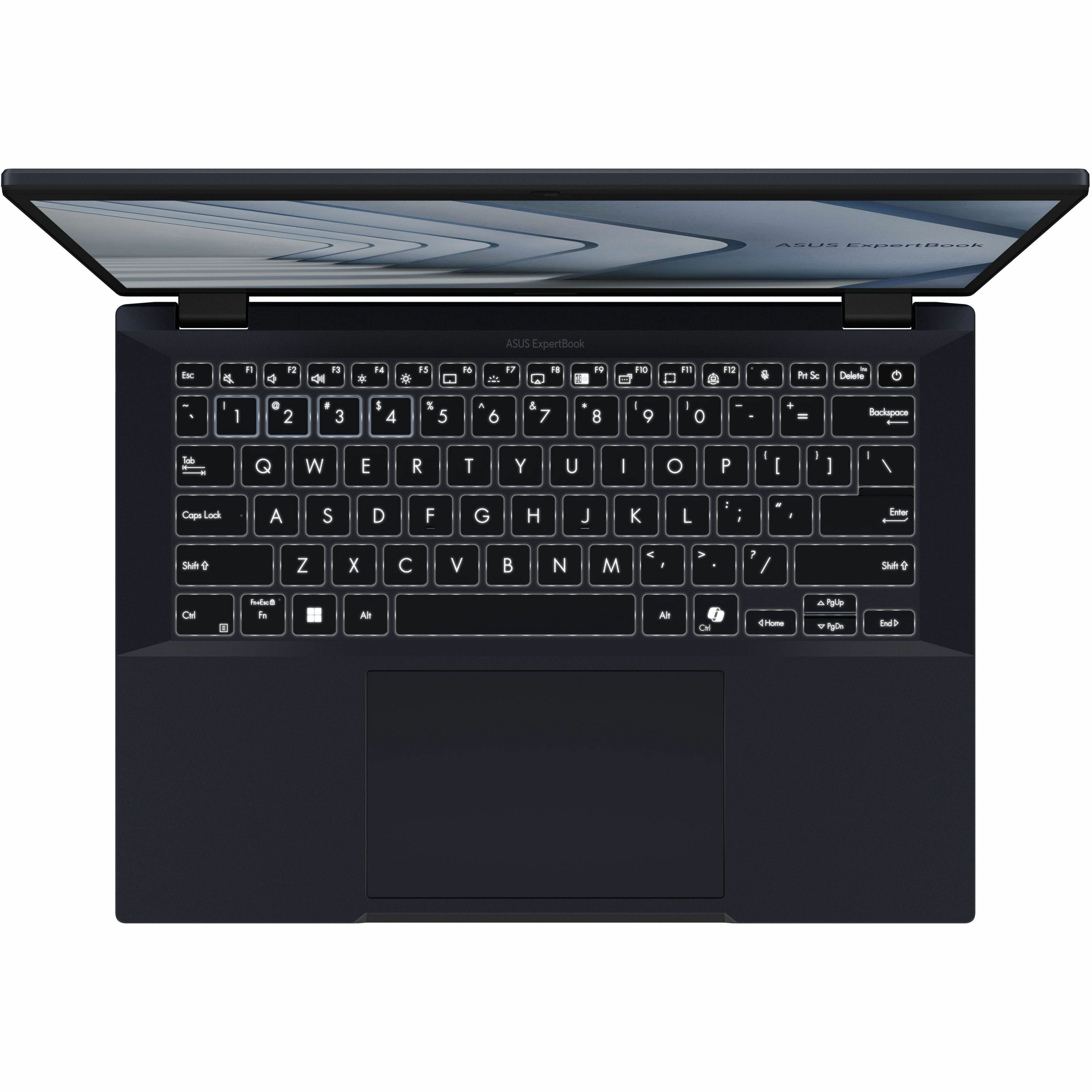 ASUS ExpertBook B3 B3404CMA-XS54T 14" WUXGA Laptop, Intel Core Ultra 5 125U 1.3GHz, 16GB RAM, 512GB SSD, Windows 11 Pro, Star Black