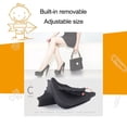thumbnail image 4 of 2 pares de inserciones de relleno de dedos ajustables, inserciones de espuma para los dedos de los pies, almohadillas para los pies, inserciones de relleno para zapatos, Color negro y piel, 4 of 8
