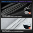 thumbnail image 2 of Car Cover Custom Fit for Toyota RAV4 1996-2025,Honda CRV 1997-2025, 6 Layers Truck Cover Waterproof All Weather for Automobiles,Outdoor Full Exterior Cover,Rain, Sun, Wind Protection,Black, 2 of 15
