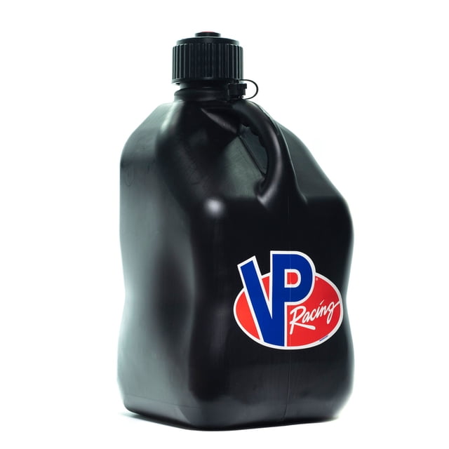VP Racing Fuels Contenant de Rangement pour Liquides 3582-CA Motorsport; Noir; 5 Gallons; Autoportant; Polyéthylène; Forme Carrée; avec Bouchon; Simple