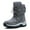 Gray, variant on Lopsie Men's Snow Boots Insulated Waterproof Rugged Duty Outdoor Winter Boots