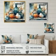 thumbnail image 4 of Designart "Blue And Orange Artisanal Boho Pottery I" Boho Pottery Wall Art Print, 4 of 5