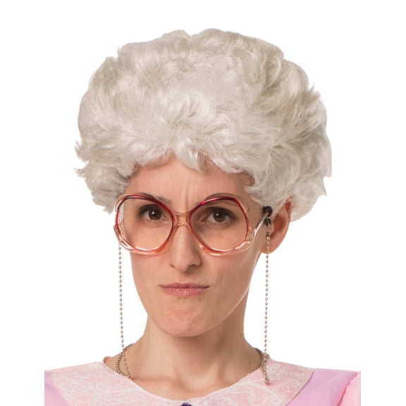 Imposta Costumes Golden Granny Wise Wig & Glasses Accessory Kit, Unisex, Adult One Size, Sku 5223-ACC