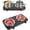 17x9.5x2.5 In, variant on 2000W Electric Double Burner Coil Stove-Portable Hot Plate Electric for Cooking, Countertop RV Hotplate with Non-Slip Rubber Feet and 5 Temperature Adjustments