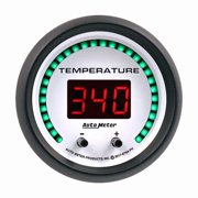 Autometer 6754-Ph Phantom Fluid Temperature Gauge, 2-1/16", 2 Chan, Selectable Elite Digital