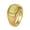 Yellow, variant on Women's Stainless Steel Elegant Candy Color Gemstone Ring Gold Orange Size 7