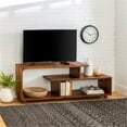 thumbnail image 2 of Pemberly Row Meuble TV Moderne Rustique 60 Pouces en Ambre, 2 of 12