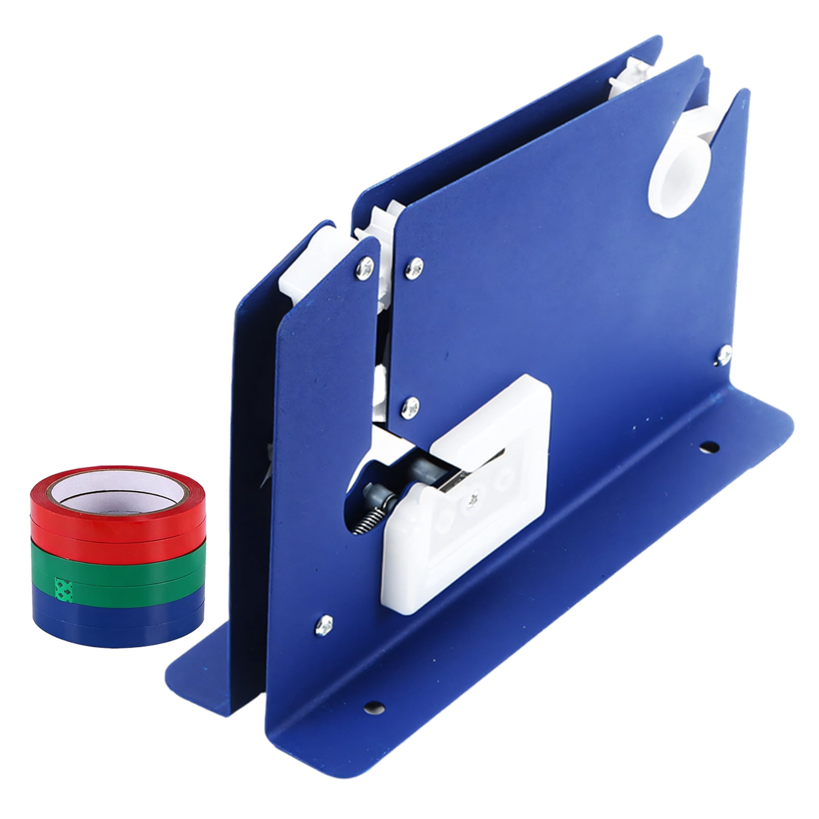 Professional Bag Sealing Machine With 6 Tape Rolls Heavy Duty Iron Dispenser For Warehouse Use