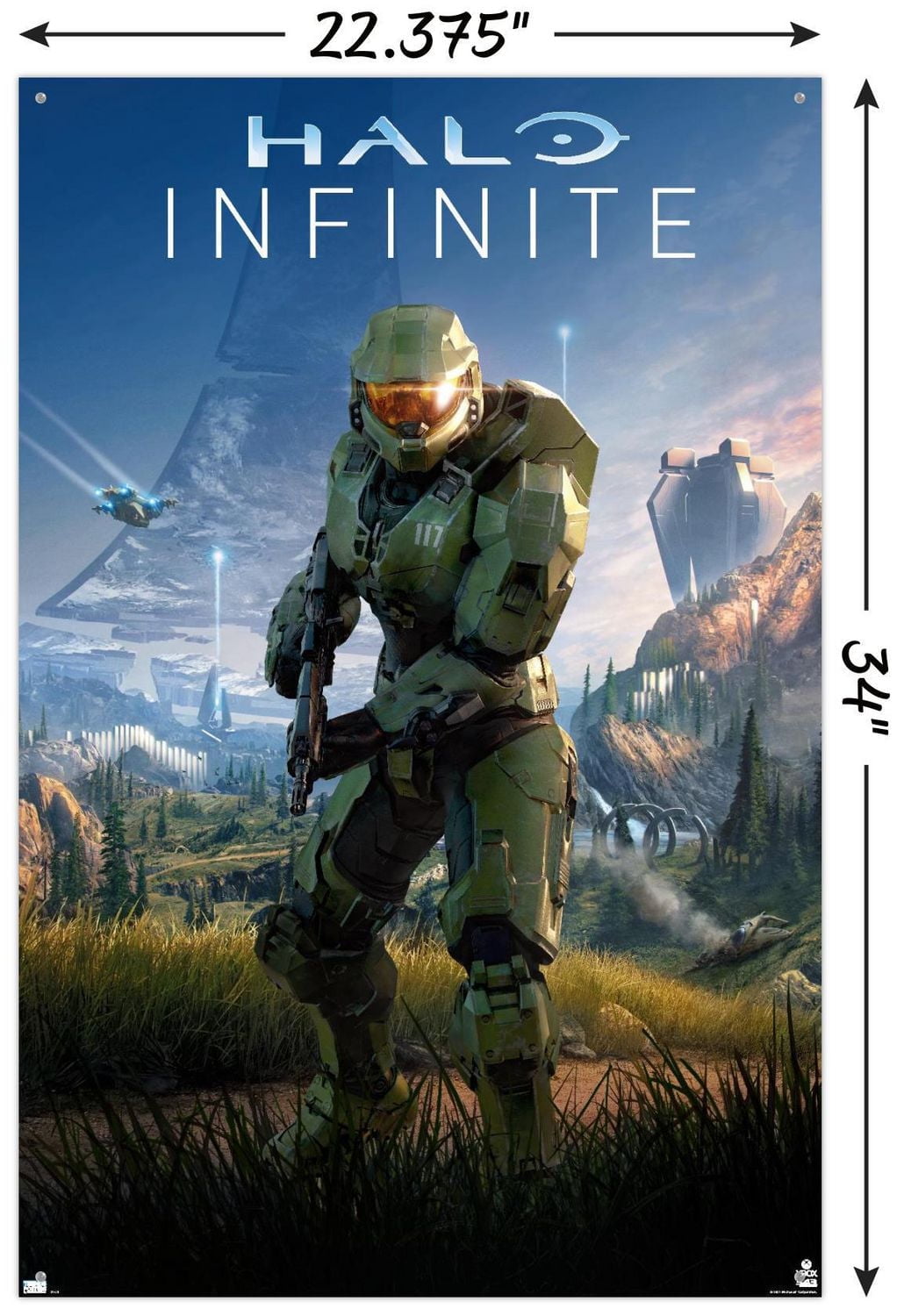 Halo Infinite - Primary Vertical Wall Poster, 22.375" x 34"