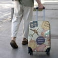 thumbnail image 4 of Washable Luggage Cover Elastic Travel Suitcase Cover Anti-Scratch Suitcase Cover Fits 22-24in Luggage Cover, 4 of 6