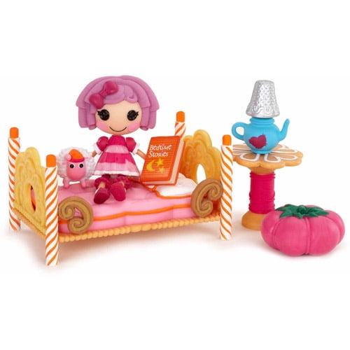 Mini Lalaloopsy Play Set, Pillow's Sleepover Party
